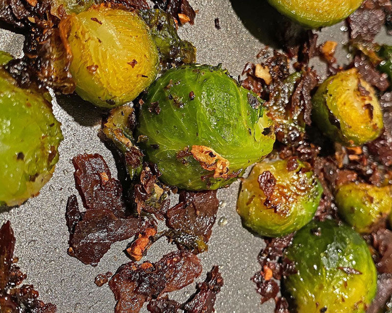 Beef Butter Brisket Brussels Sprouts