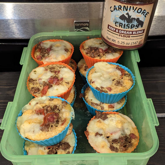 MEAT LOVERS CARNIVORE CUPCAKES