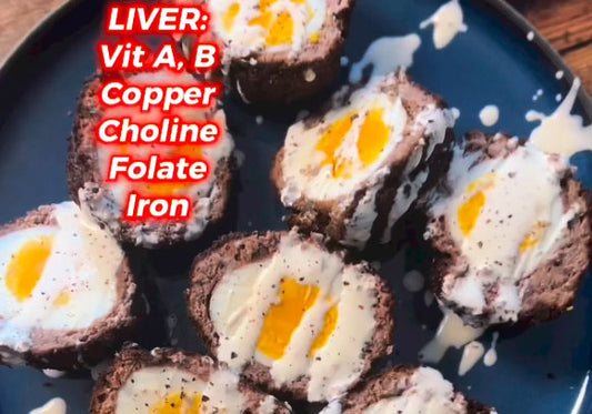 BEEF ORGAN SCOTCH EGGS