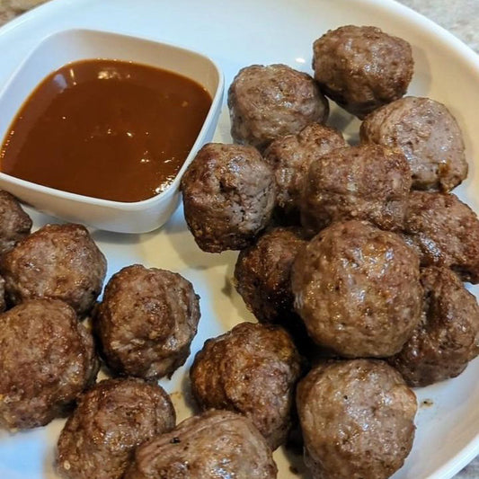 Savory Stacking Meatballs