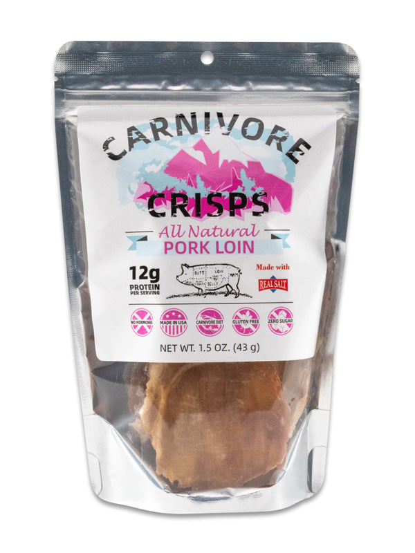 Carnivore Crisps Pork Loin 1.5 oz