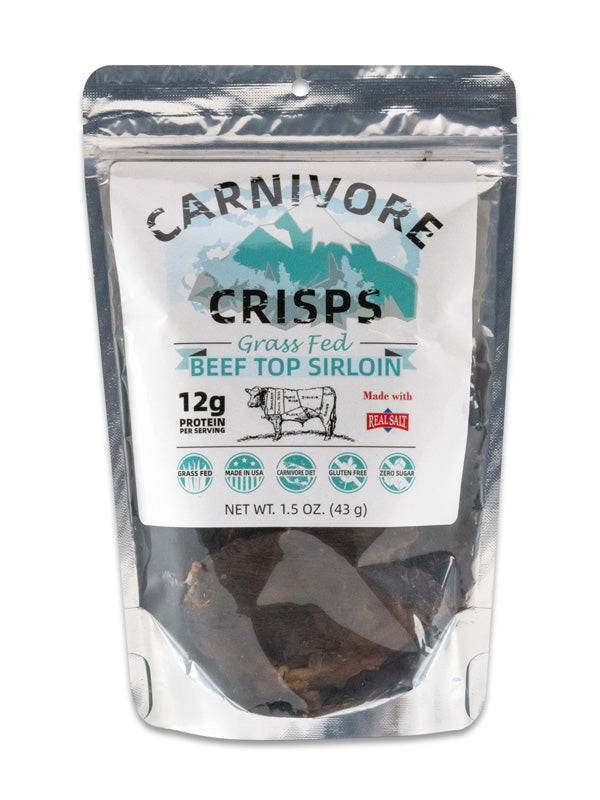 Carnivore Crisps Beef Top Sirloin