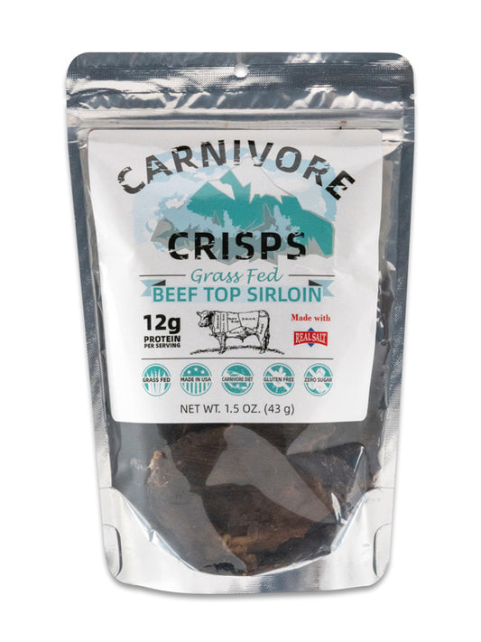 Carnivore Crisps Beef Top Sirloin