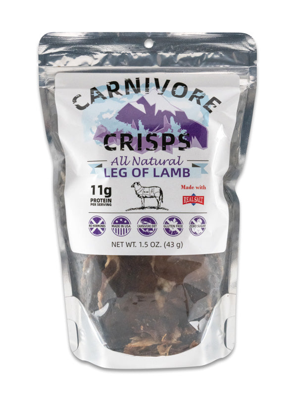 Carnivore Crisps Leg of Lamb 1.5 oz
