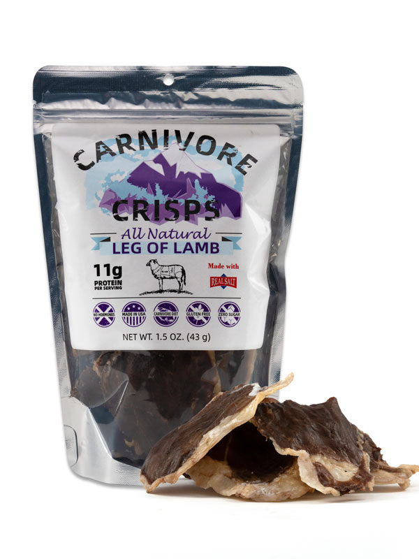 Carnivore Crisps Leg of Lamb 1.5 oz