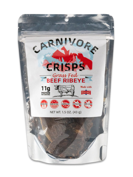 Carnivore Crisps Beef Ribeye 1.5 oz