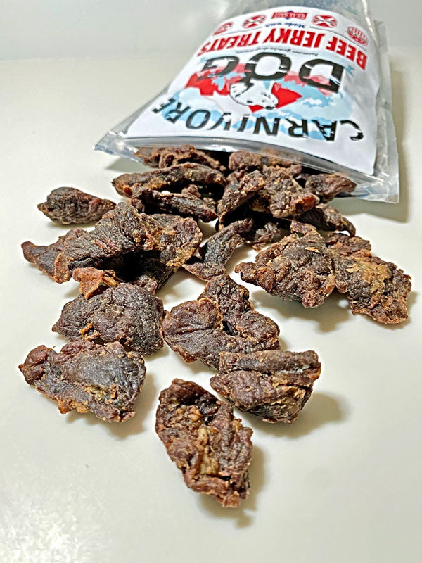 Carnivore DOG BEEF Jerky Treats 5oz