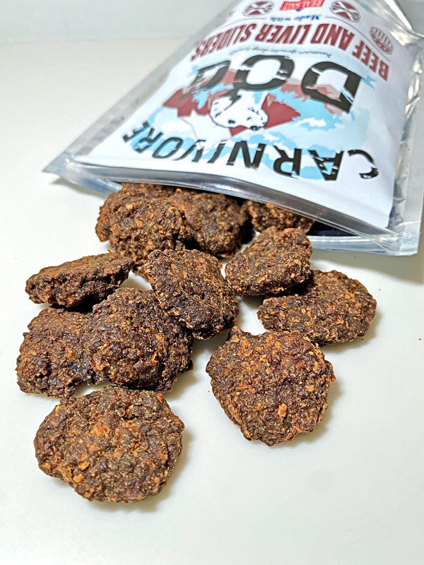 Carnivore DOG Beef and Liver Sliders 5oz