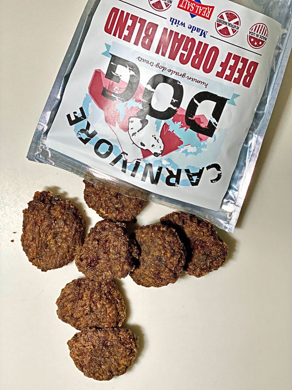 Carnivore DOG Beef Organ Blend 5oz