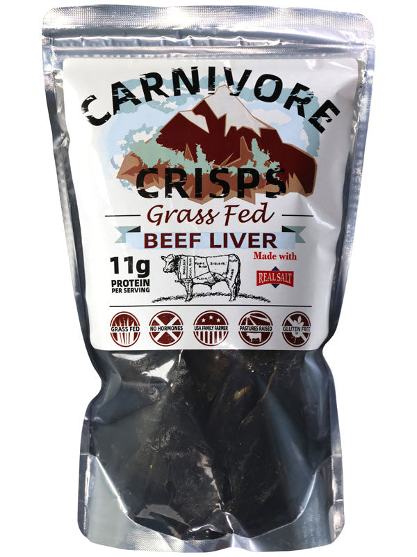 Carnivore Crisps Beef Liver