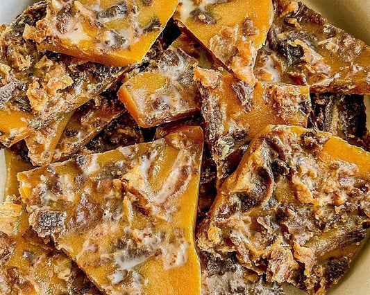 Maple Butter Brittle with Brisket Bits