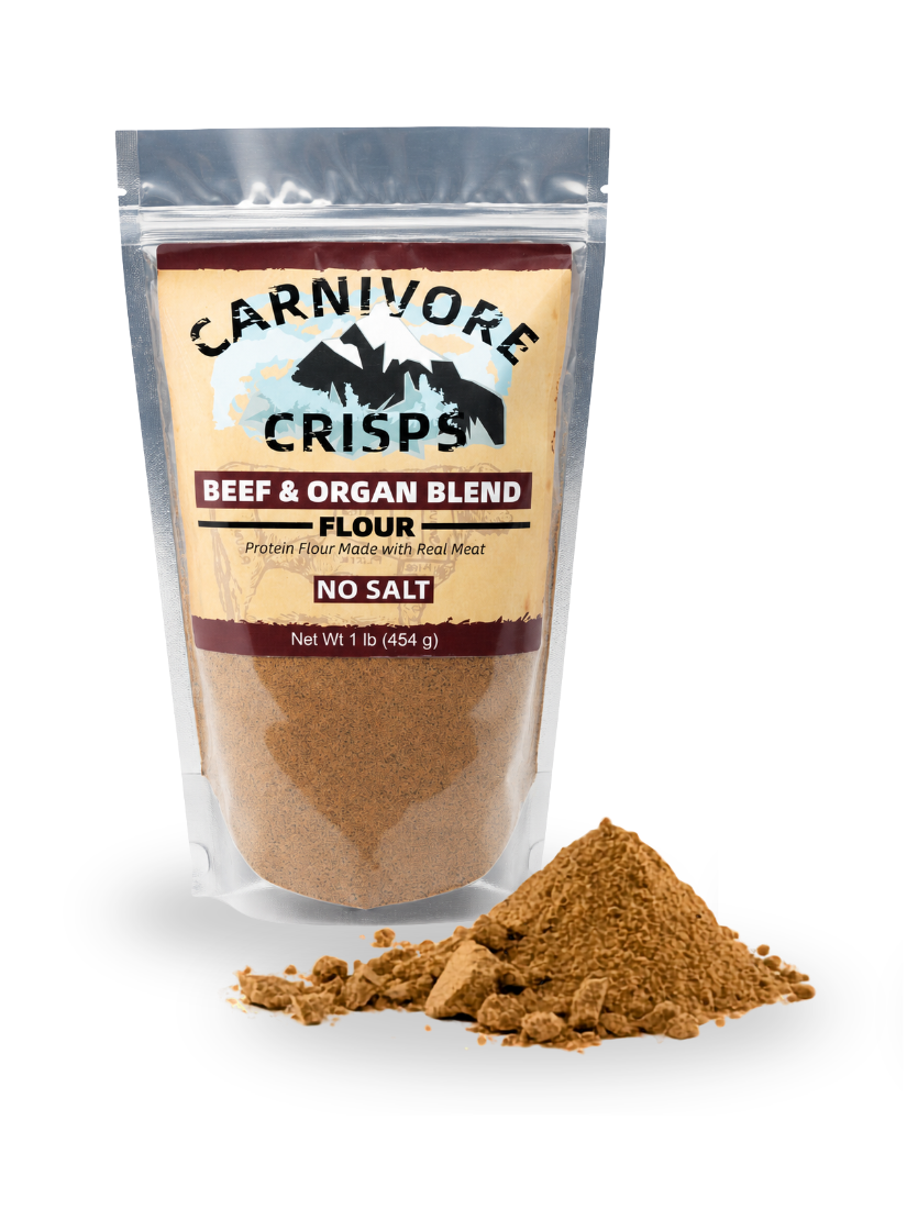 Carnivore Crisps No-Salt Beef & Organ Blend Flour 16 oz
