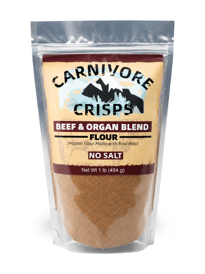 Carnivore Crisps No-Salt Beef & Organ Blend Flour 16 oz
