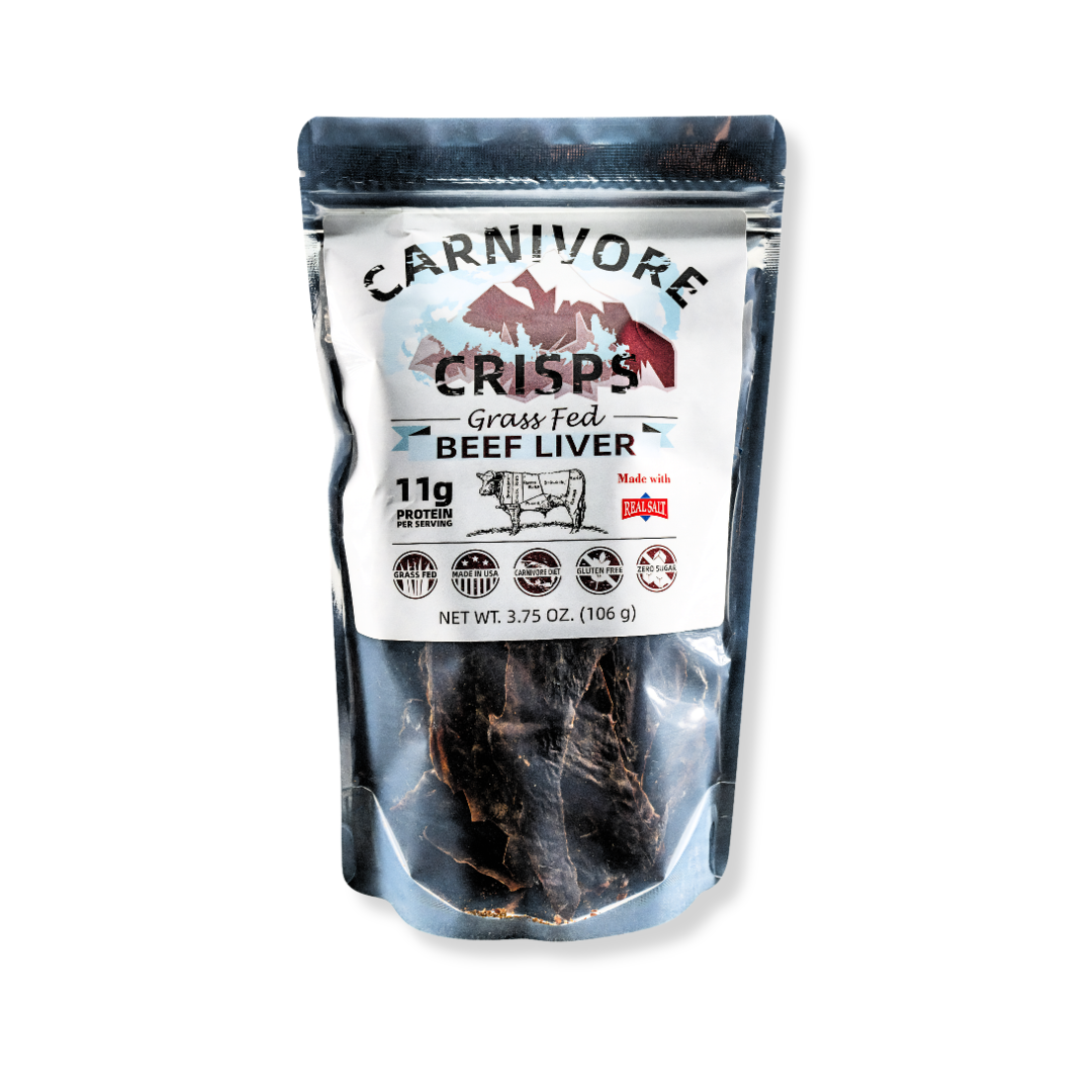 Carnivore Crisps Beef Liver