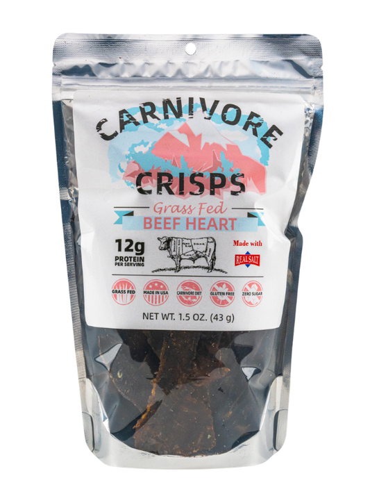 Carnivore Crisps Beef Heart 1.5 oz