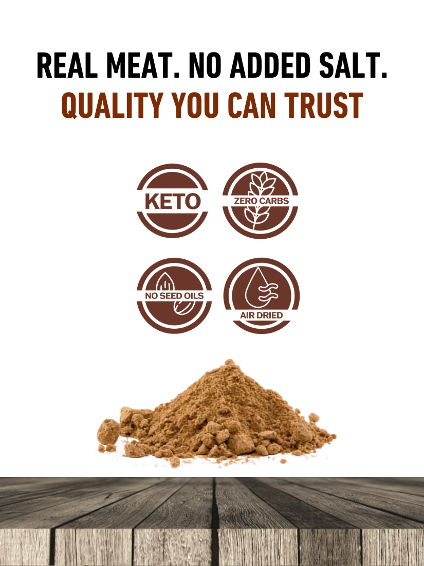 Carnivore Crisps No-Salt Grass-Fed Beef Flour 16 oz
