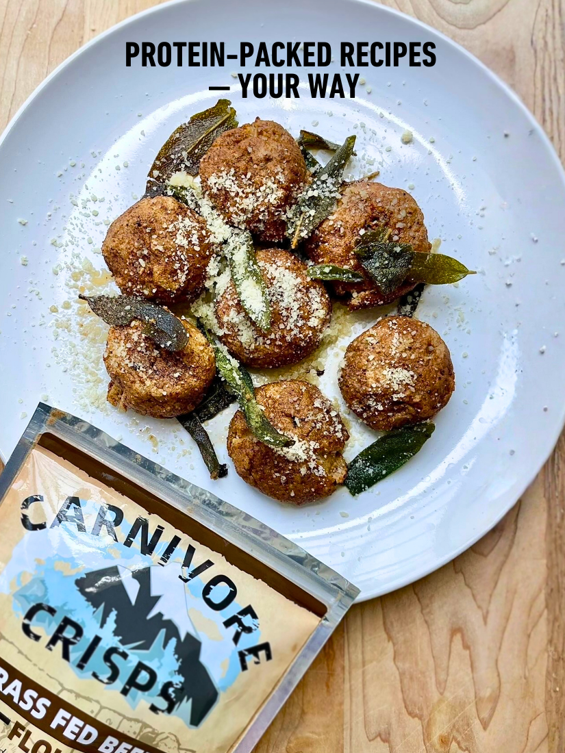 Carnivore Crisps No-Salt Grass-Fed Beef Flour 16 oz