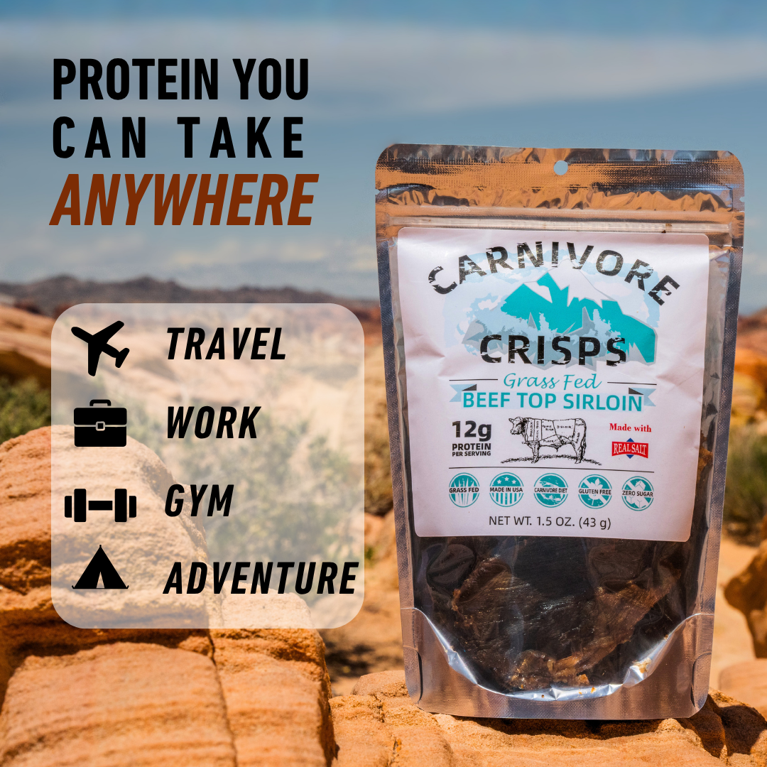 Carnivore Crisps Beef Top Sirloin