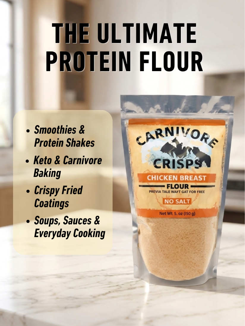 Carnivore Crisps No Salt Chicken Breast Flour 16 oz