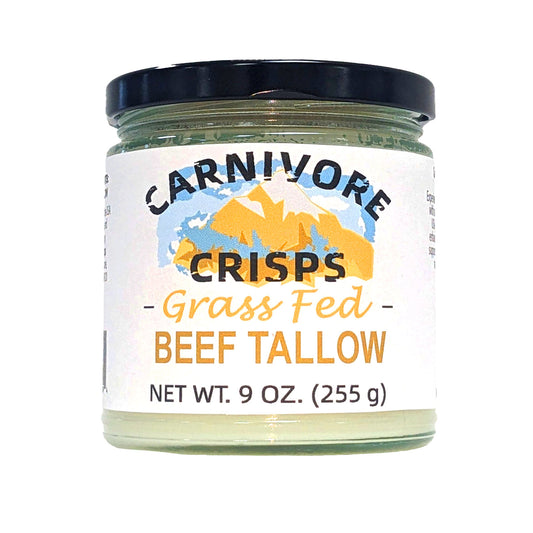 Carnivore Crisps Grass Fed Beef Tallow 9oz