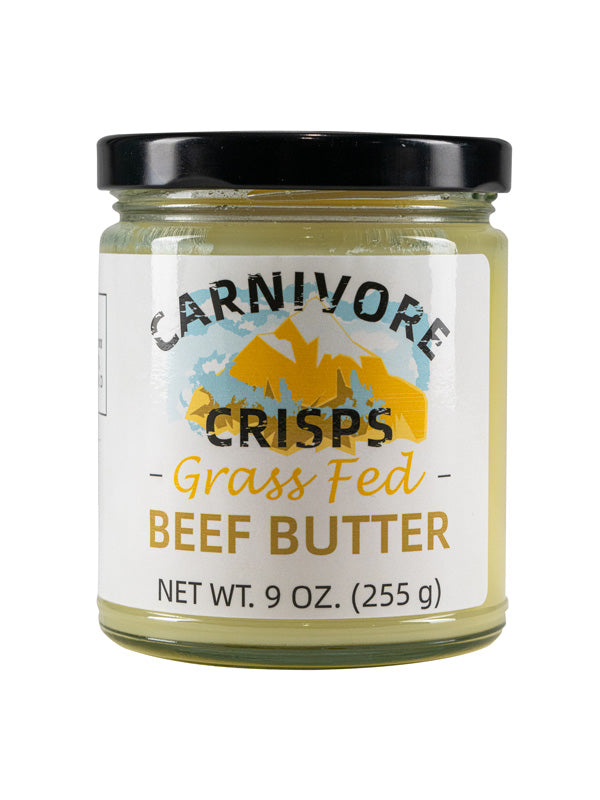 Carnivore Crisps Grass Fed Beef Butter 9oz