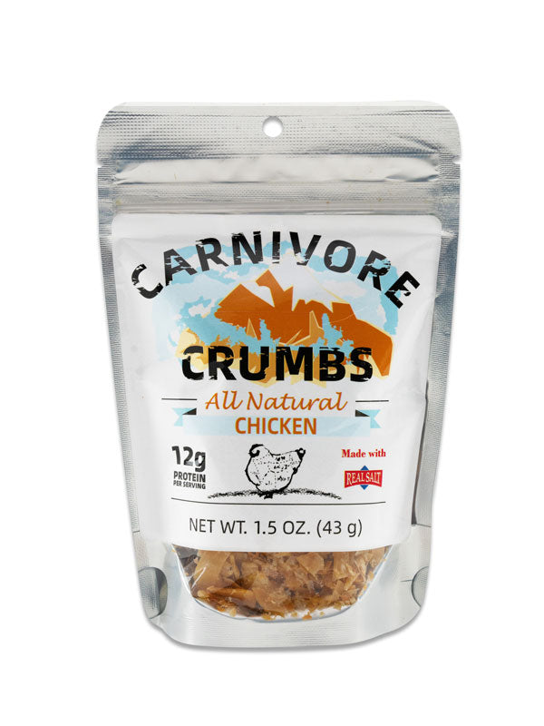 Carnivore Crumbs 1 5 Oz Chicken Carnivore Crisps