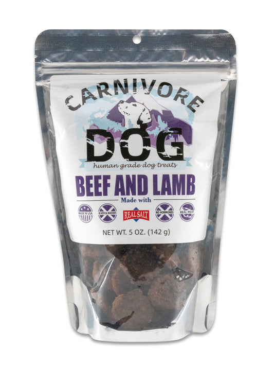 Carnivore DOG Beef and Lamb TREATS 5oz
