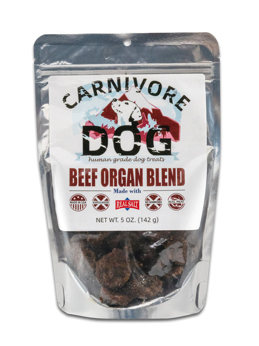 Carnivore DOG Beef Organ Blend 5oz