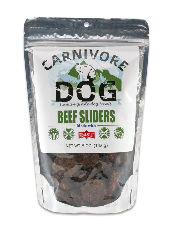 Carnivore DOG Beef Sliders 5oz