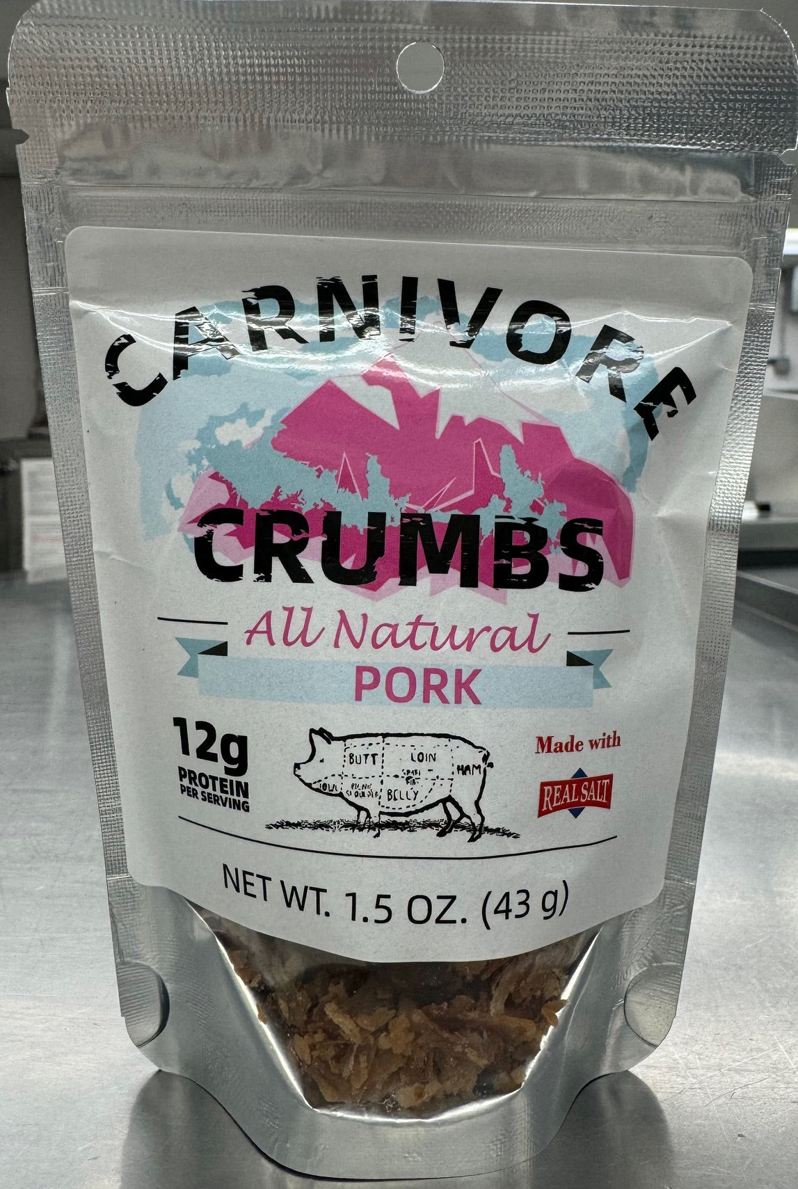 Carnivore Crumbs 1.5 oz pork