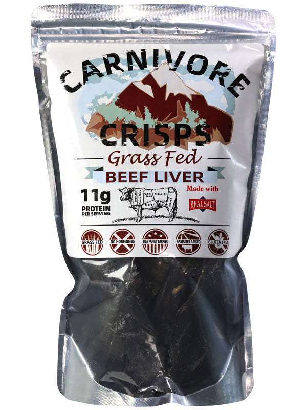 Carnivore Crisps Beef Liver